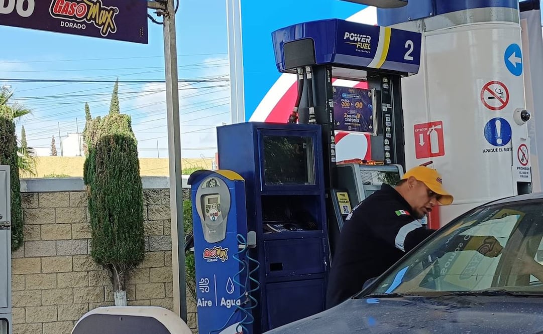 El precio de la gasolina en SLP no ha tenido grandes variaciones en lo que va del primer mes de 2025. Foto: Jazmín Ramírez EL UNIVERSAL