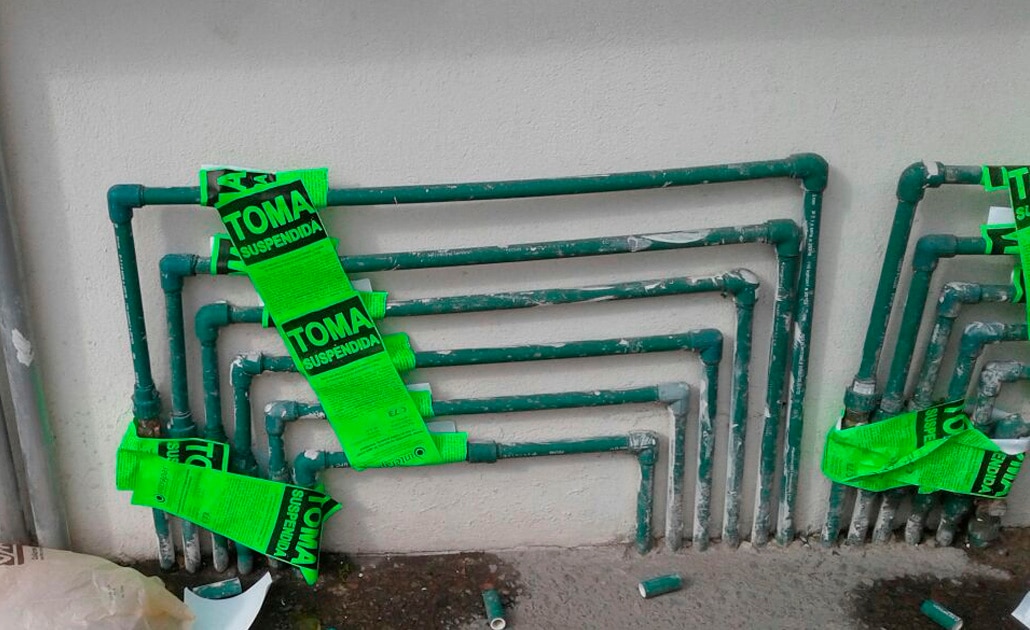 Interviene CEDH en cortes de Interapas a tomas domiciliarias