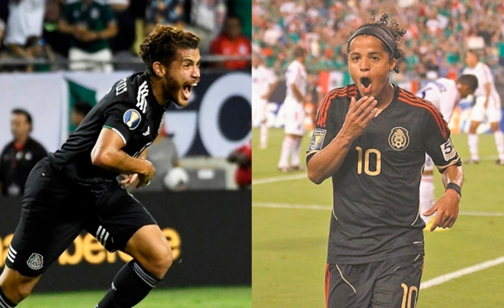 Hermanos Dos Santos, héroes de México en finales de Copa Oro
