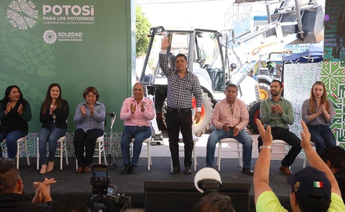 Ricardo Gallardo pone en marcha rehabilitación de fraccionamiento en Soledad; invertirán 15 mdp