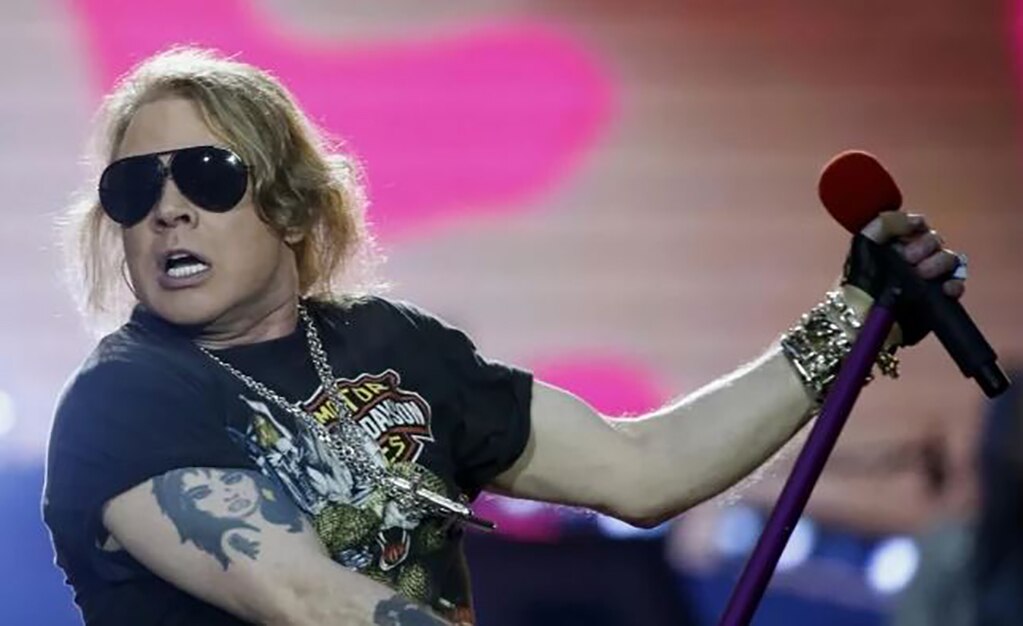 El alocado camino de Axl Rose, la estrella de Guns N' Roses