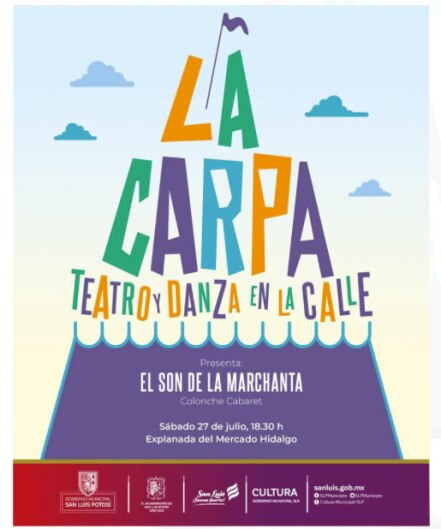 Dirección de Cultura presenta “La Carpa: Teatro y Danza en la Calle”