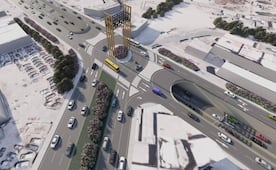 FOTOS: Anuncian nuevo paso a desnivel para el Circuito Potosí; así será