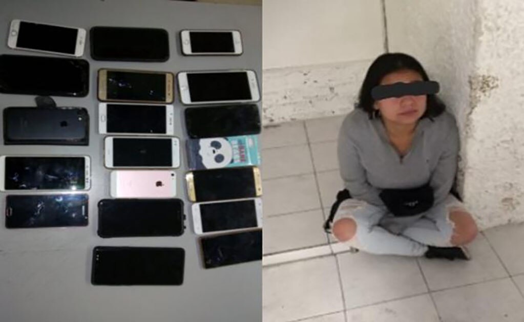 Detienen a mujer por robar celulares en el Corona Capital