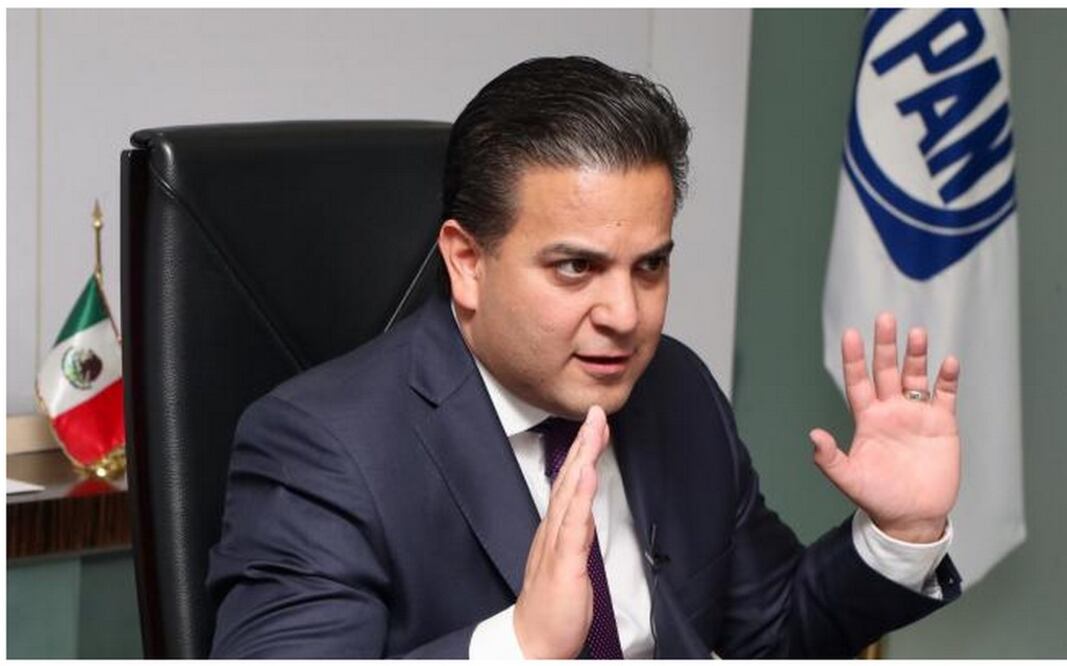 El coordinador del PAN en el Senado, Damián Zepeda. Foto: Archivo