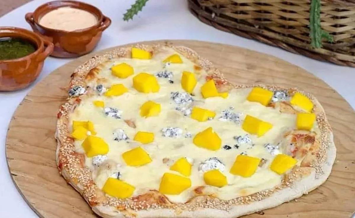 Surge en SLP la pizza corazón con chicharrón, tendencia exótica para el Día de San Valentín