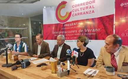 Corredor cultural Carranza invita a exposición pictórica en beneficio del Hospital Central