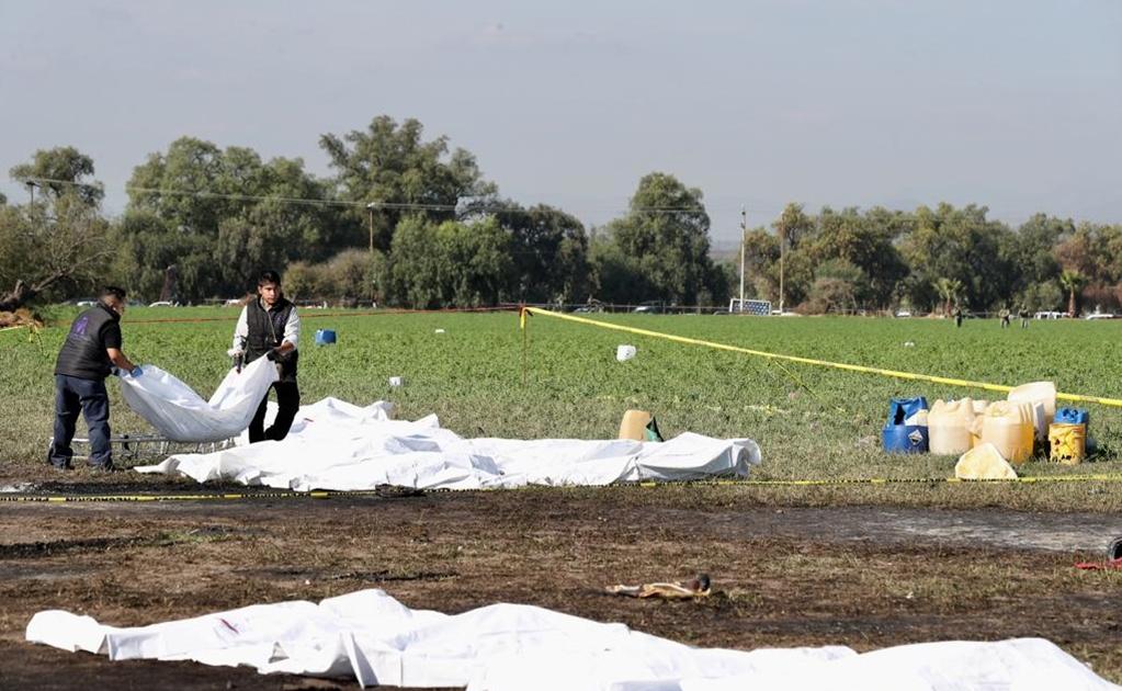 Se eleva a 79 cifra de muertos por explosión de ducto en Tlahuelilpan