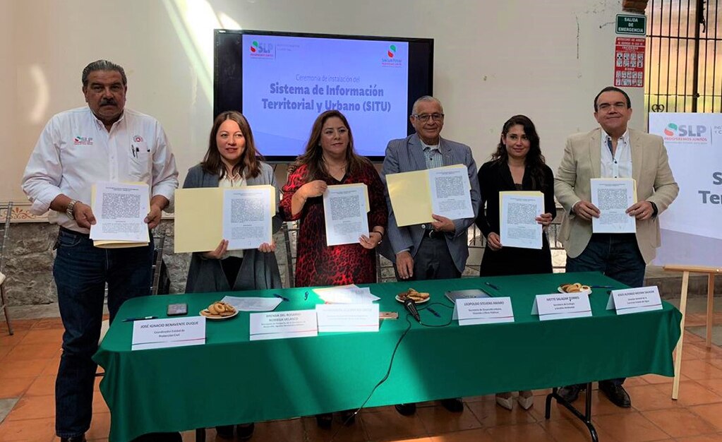 Instalan el Sistema de Información Territorial y Urbano