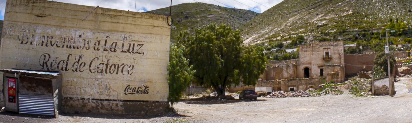 Pueblo de La Luz. Foto:  Real de Catorce, un pueblo de película
