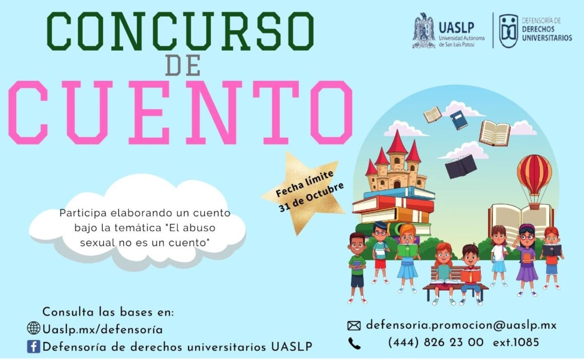 Lanzan convocatoria de cuento para prevenir el abuso sexual infantil en SLP