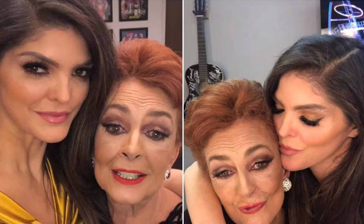 A Ana Bárbara y Talina Fernández las unió una gran amistad. Foto: Especial