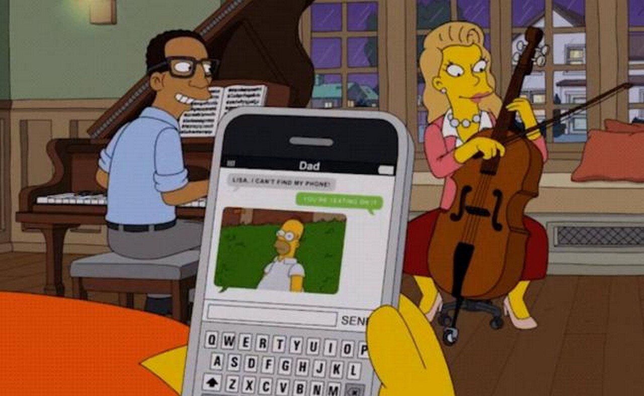 Homero Simpson usa su propio meme y se vuelve viral