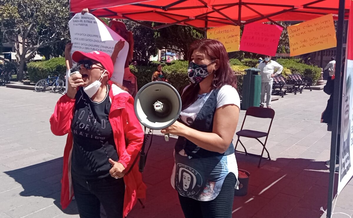 “Marichuy”, víctima de acoso sexual en SLP, denuncia intromisión de lideresa de SUTSGE en su caso