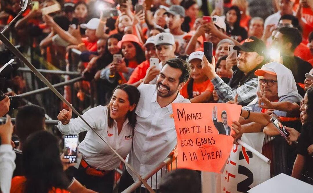 Álvarez Máynez aseguró que el 38% que no ha definido su voto le “dará el triunfo” el próximo 2 de junio. Foto: Especial