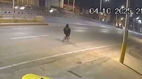 Menor de 12 años muere atropellado en su bicicleta sobre Periférico, al sur de la capital de SLP