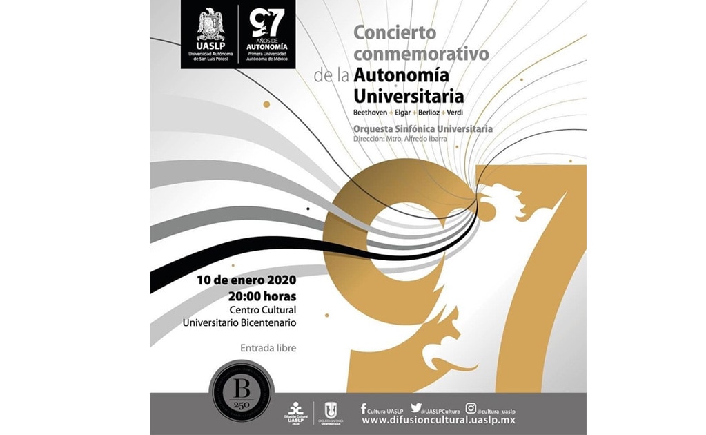 Festejará UASLP 97 aniversario de autonomía con diversas actividades