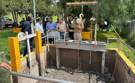 Hallan cuerpo de un hombre en cárcamo de planta tratadora en Soledad; realizan labores de rescate