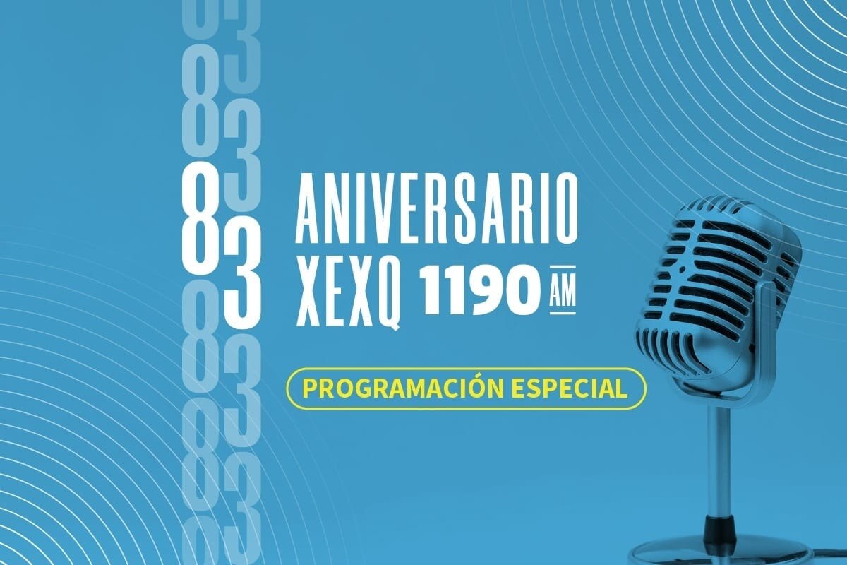 Radio Universidad XEXQ 1190 AM celebra 83 años al aire en SLP. Foto: Especial