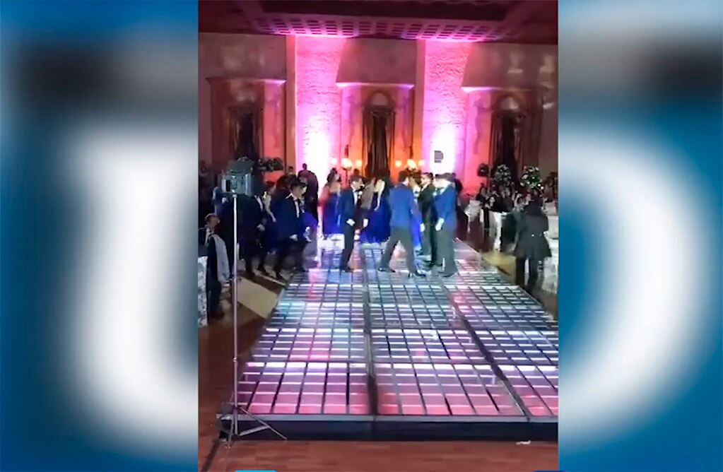 (VIDEO) Pareja celebra su boda con himno de la Liga MX