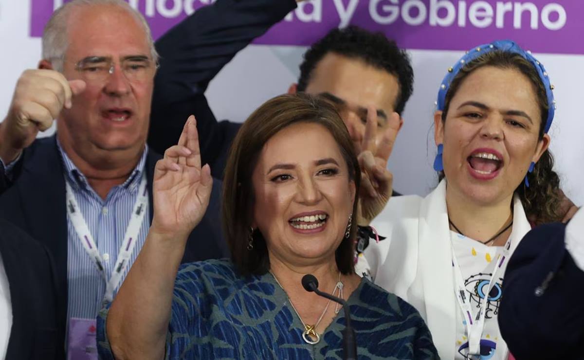 La candidata presidencial de la alianza opositora insistió en que hay en curso una investigación criminal en Estados Unidos contra el dirigente de Morena Mario Delgado. Foto: Berenice Fregoso | El Universal