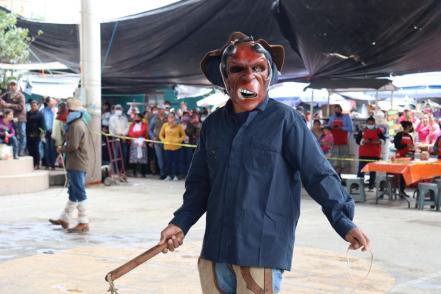 Toreada de diablos, ritual huasteco que confronta el bien con el mal
