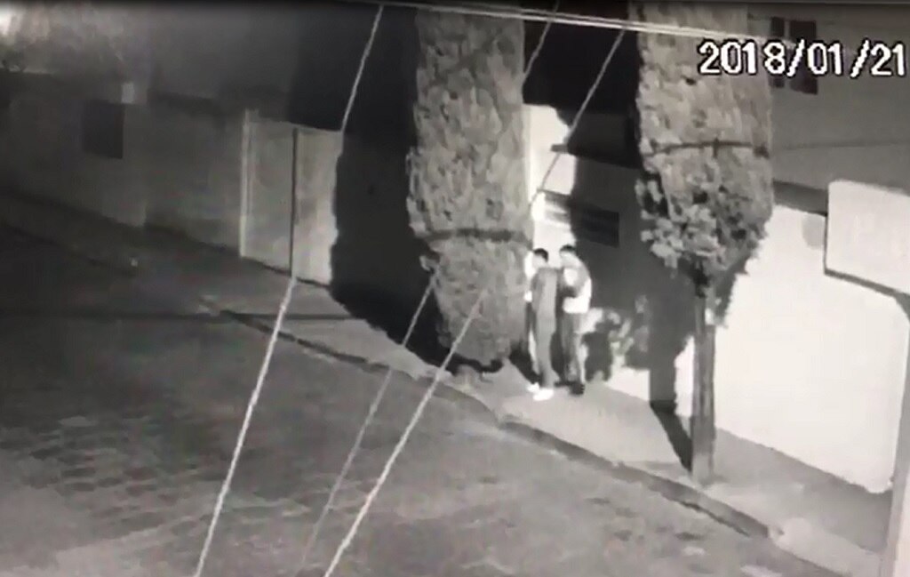 Captan a jóvenes quemando pinos en Fray José de Arlegui