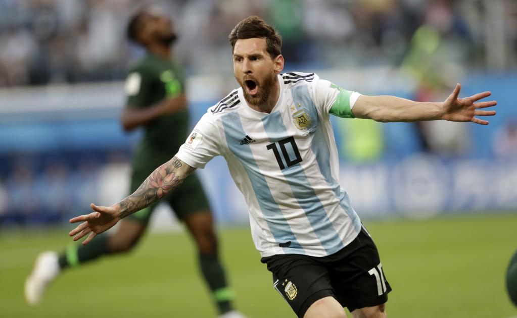 El primer gol de Lionel Messi en Rusia 2018
