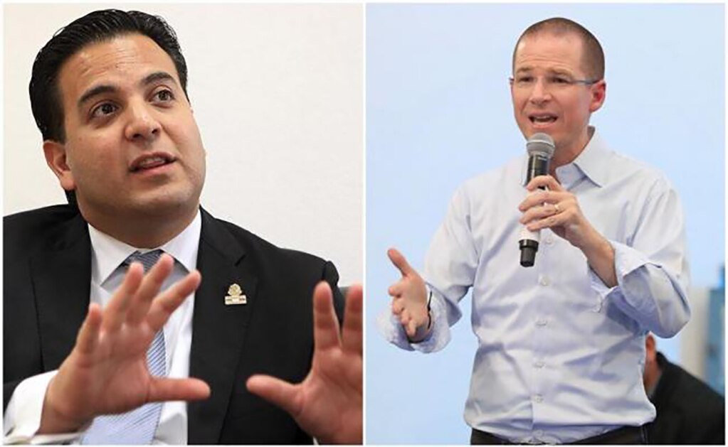 Damián Zepeda y Ricardo Anaya, respectivamente. Foto: Archivo EL UNIVERSAL