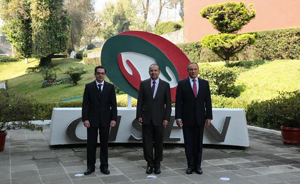 La ceremonia de relevo se llevó a cabo en las instalaciones del CISEN. /Especial