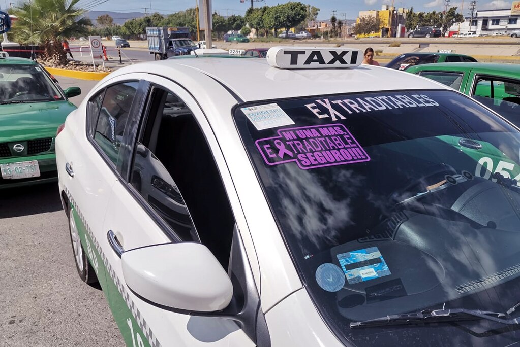 Taxistas anuncian medidas de seguridad en protección a las mujeres