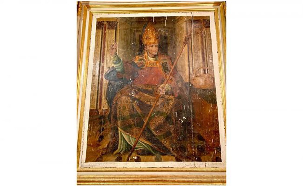 Descubren pintura del siglo XVI en Catedral de Cuenca, España