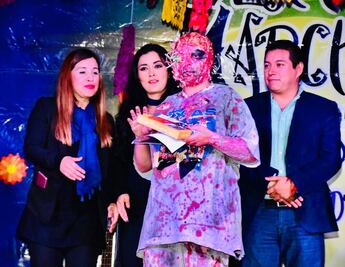 Celebran sexta edición de la marcha zombie