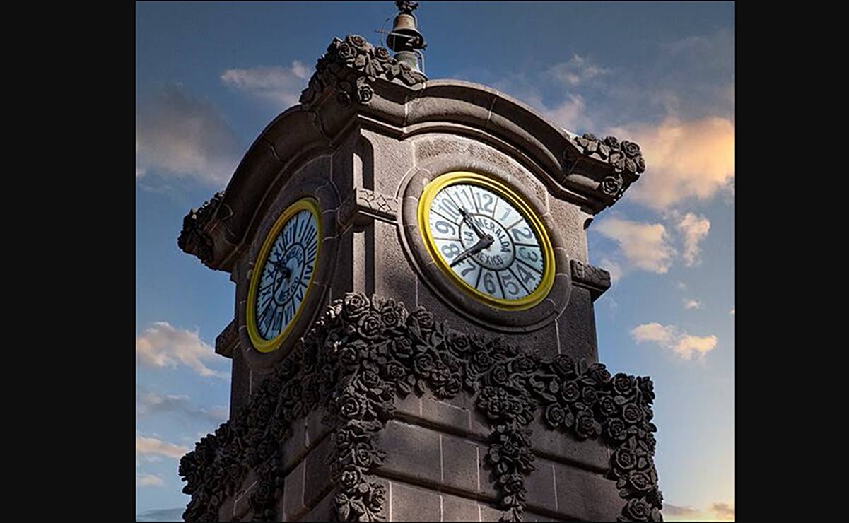 ¿Cuál es el origen del famoso reloj ubicado en el Jardín Colón? 