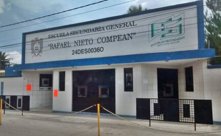 Alerta de un supuesto atentado en secundaria de SLP provoca pánico y movilización policial