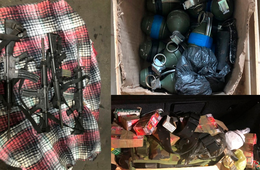 Enfrentamiento en Soledad, cinco detenidos y decomiso de armas largas