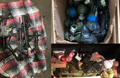 Enfrentamiento en Soledad, cinco detenidos y decomiso de armas largas