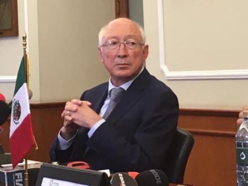 Aplaude embajador de Estados Unidos estrategia de seguridad de San Luis Potosí 