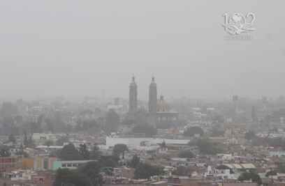 #ÚltimaHora SLP invadida por una nube de polvo