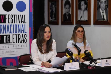 Presentan edición XIV del Festival Internacional de Letras de SLP