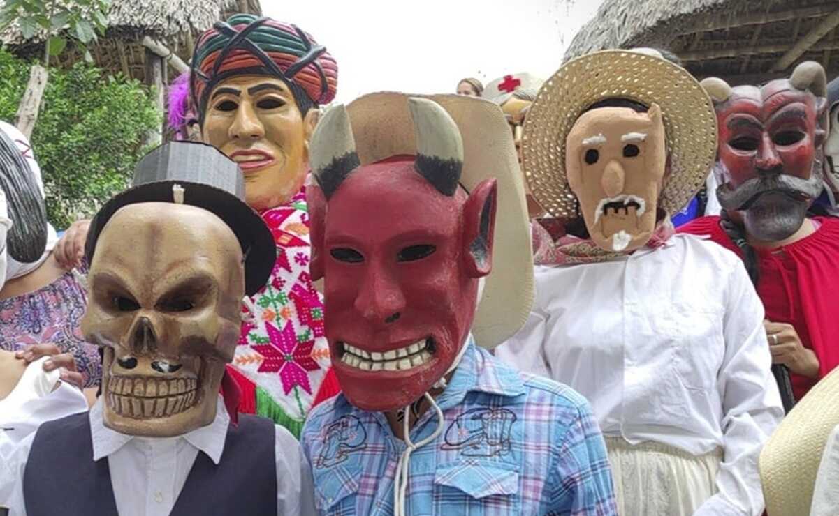 Toreada de los Diablos: alista Tanlajás las tradiciones de Semana Santa y su misticismo