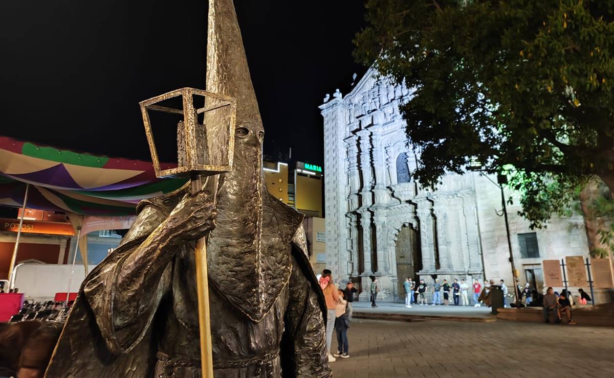 “El Cofrade” ¿cuál es la historia de esta escultura de San Luis Potosí?
