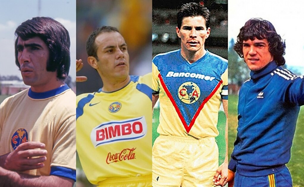 América y sus ídolos en 103 años