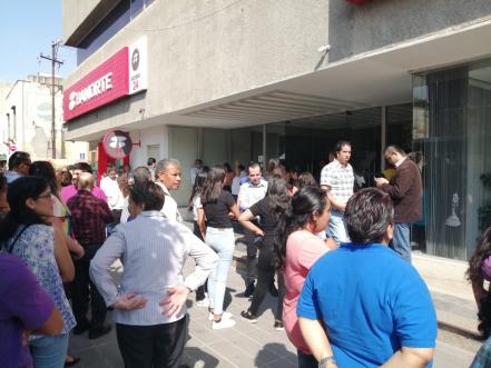 Realizan simulacro de sismo en Edificio EME