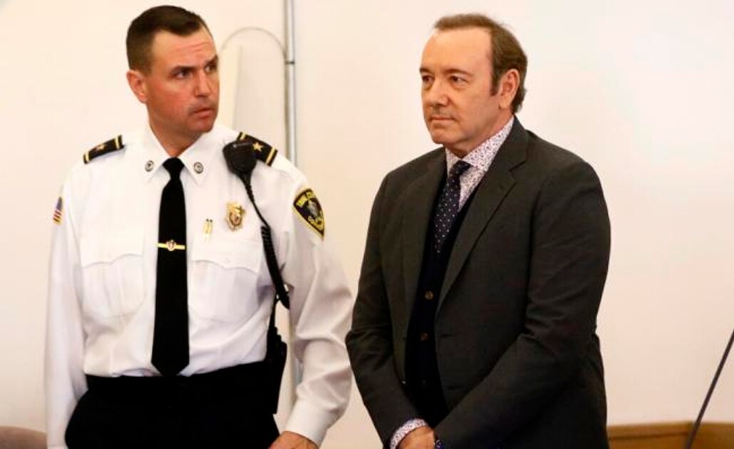 Kevin Spacey queda en libertad bajo fianza