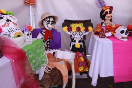 ¡Catrinas, calacas y alebrijes! Niños de preescolar los crearon de forma artesanal para "Xantolo en tu ciudad"