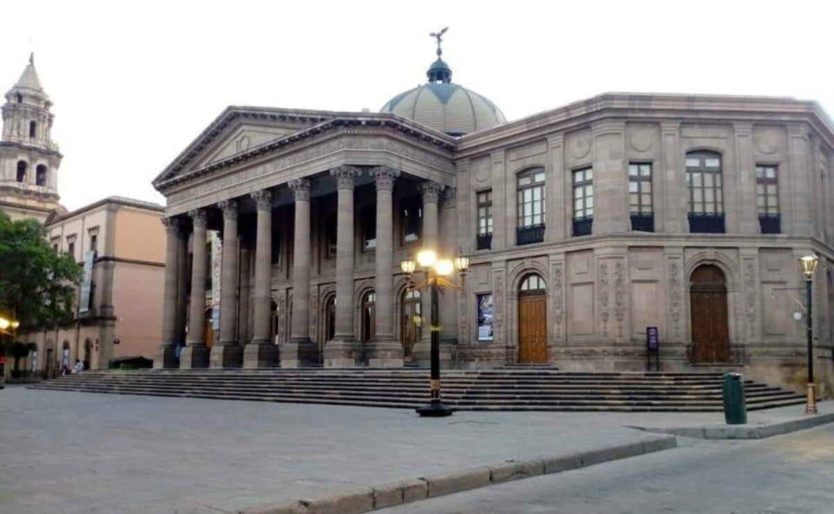 Un legado en cantera rosa, el Teatro de La Paz, ícono en San Luis Potosí