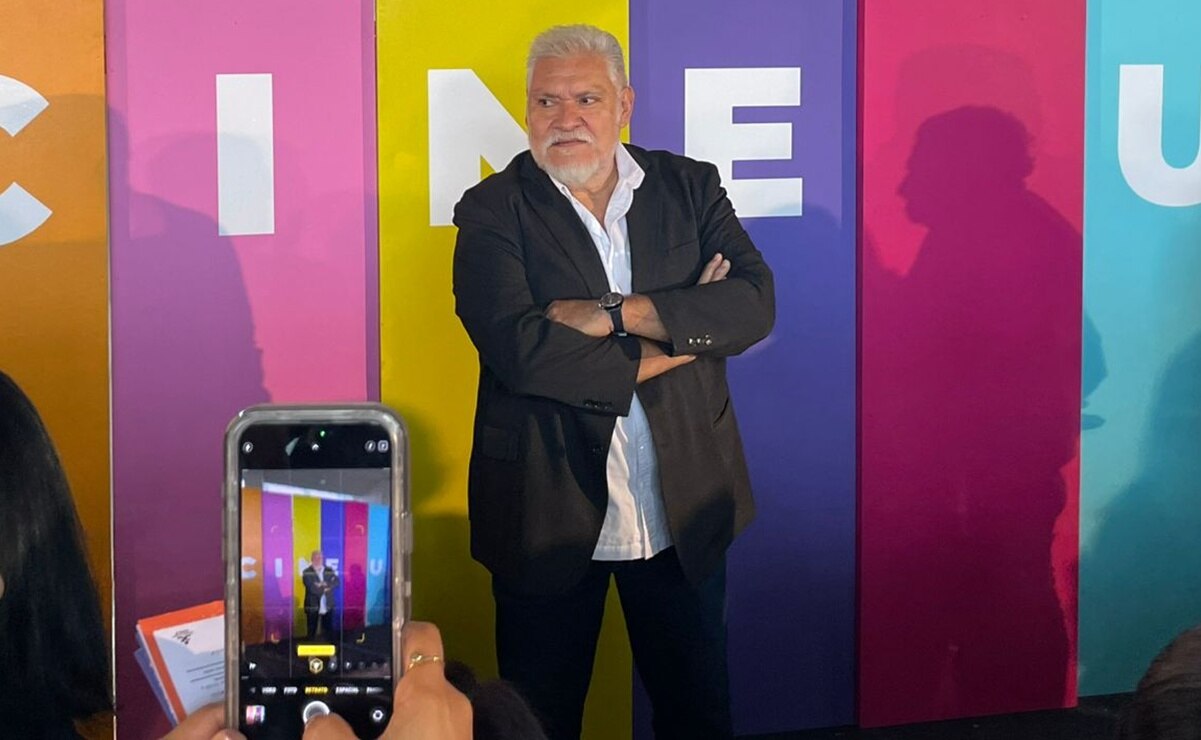 Actor Joaquín Cosío en el Festival de Cine de la UASLP. Foto: Humberto Torres