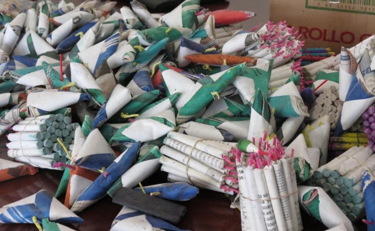 La Coordinación Estatal de Protección Civil emitió una serie de recomendaciones de cara a que en los próximos días se incrementará la venta y quema de este tipo de explosivos. Foto: Especial