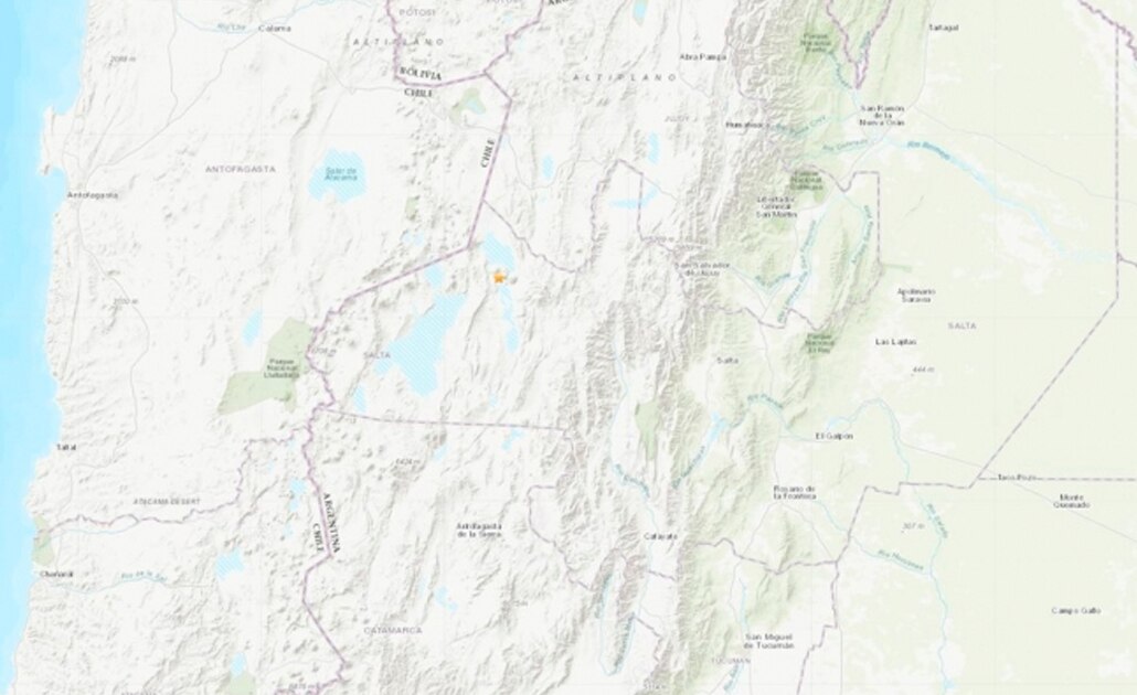 Vuelve a temblar… ahora en Argentina de 5.1 de magnitud